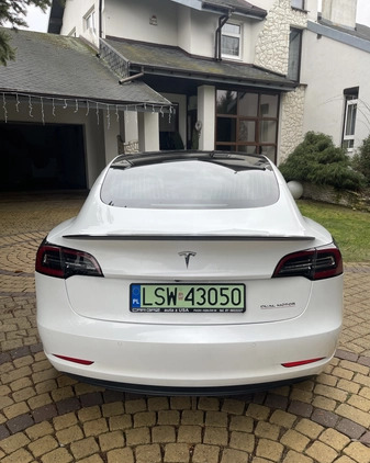 Tesla Model 3 cena 123000 przebieg: 76000, rok produkcji 2019 z Lublin małe 37